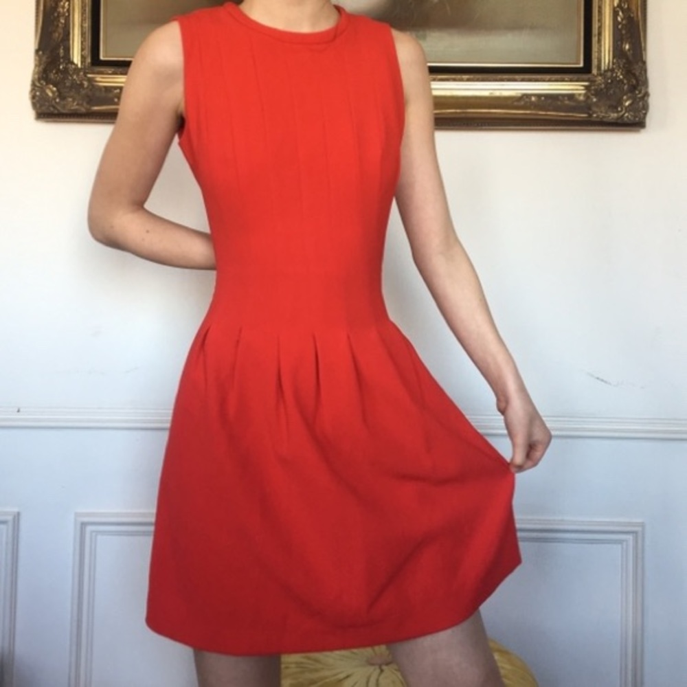 H&M pleated fit and flare dress - NWT